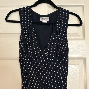 Vintage Polka Dot Midi Dress
